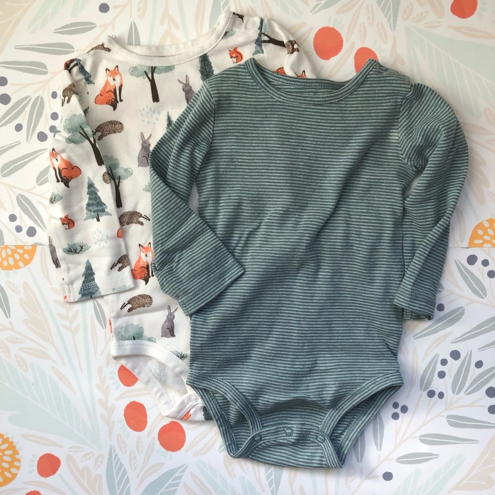 Little Planet by Carter’s long sleeved onesies